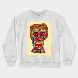 Tube Face Crewneck Sweatshirt